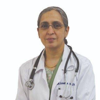 Dr. Samiya Razvi, Paediatric Pulmonologist in anandbagh hyderabad